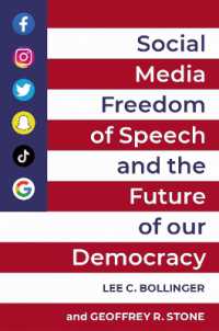 ソーシャルメディア、言論の自由と我らの民主主義の未来<br>Social Media, Freedom of Speech, and the Future of our Democracy