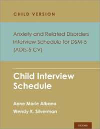 Anxiety and Related Disorders Interview Schedule for DSM-5, Child and Parent Version : Child Interview Schedule - 5 Copy Set (Programs That Work)