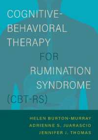 Cognitive-Behavioral Therapy for Rumination Syndrome (CBT-RS)