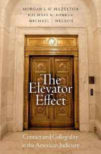 The Elevator Effect : Contact and Collegiality in the American Judiciary