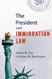 アメリカ大統領と移民法<br>The President and Immigration Law
