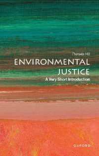 VSI環境正義<br>Environmental Justice : A Very Short Introduction (Very Short Introductions)