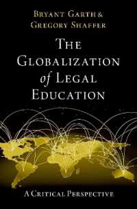 法学教育のグローバル化：批判的考察<br>The Globalization of Legal Education : A Critical Perspective