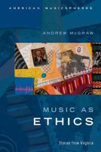 Music as Ethics : Stories from Virginia (American Musicspheres Series)