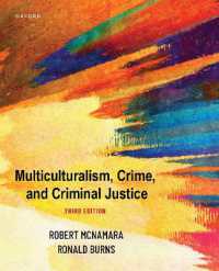 Multiculturalism, Crime, and Criminal Justice （3RD）