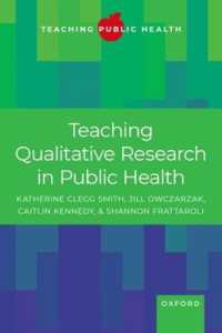 Teaching Qualitative Research in Public Health (Teaching Public Health)