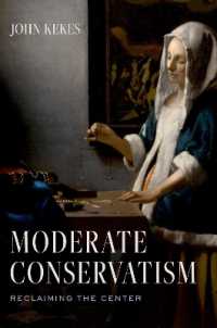 穏健的保守主義：中道を取り戻す<br>Moderate Conservatism : Reclaiming the Center