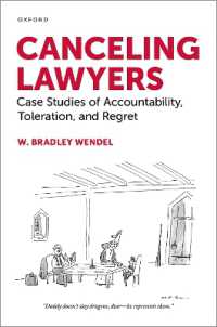 Canceling Lawyers : Case Studies of Accountability, Toleration, and Regret