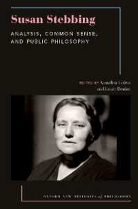 Susan Stebbing : Analysis, Common Sense, and Public Philosophy (Oxford New Histories of Philosophy)
