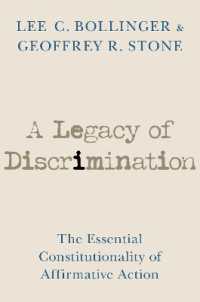アファーマティブ・アクションの合憲性の基礎<br>A Legacy of Discrimination : The Essential Constitutionality of Affirmative Action