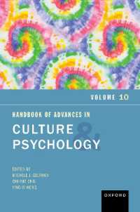 Handbook of Advances in Culture and Psychology, Volume 10 : Volume 10 (Advances in Culture and Psychology)