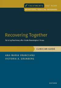 Recovering Together: Clinician Guide : Clinician Guide (Behavioral Medicine Interventions That Work)
