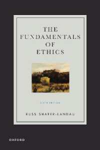 倫理学の基礎（第６版）<br>The Fundamentals of Ethics （6TH）