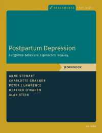 Postpartum Depression Workbook : A Cognitive-Behavioral Approach to Recovery (Treatments That Work)