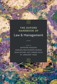 The Oxford Handbook of Law and Management (Oxford Handbooks)