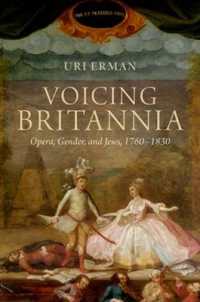 Voicing Britannia : Opera, Gender, and Jews, 1760-1830