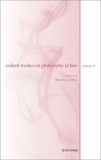 Oxford Studies in Philosophy of Law : Volume 6 (Oxford Studies in Philosophy of Law)