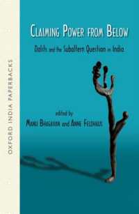 Claiming Power from below : Dalits and the Subaltern Question in India