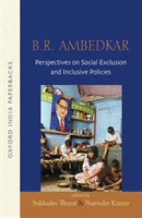 B.R Ambedkar : Perspectives on Social Exclusion and Inclusive Policies