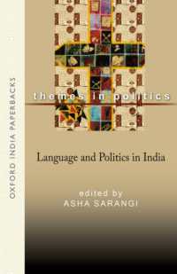 Language and Politics in India (Themes in Politics)