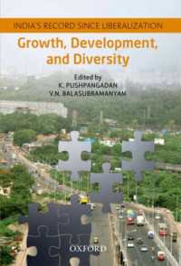 成長、開発、多様性：自由化後のインド<br>Growth, Development, and Diversity : India's Record since Liberalization