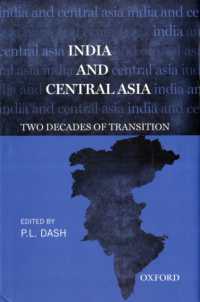 India and Central Asia : Two Decades of Transition