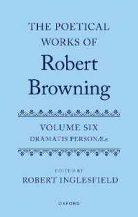 The Poetical Works of Robert Browning : Volume VI: Dramatis Personæ (Oxford English Texts: Browning)