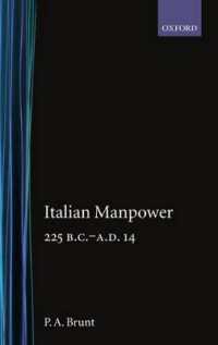 Italian Manpower 225 BC-AD 14