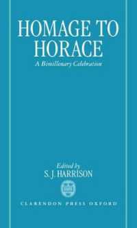 Homage to Horace : A Bimillenary Celebration