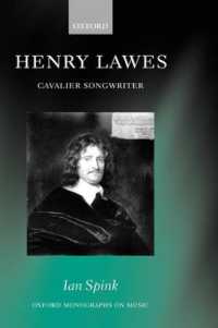 Henry Lawes : Cavalier Songwriter (Oxford Monographs on Music)