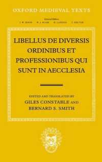 Libellus de Diversis Ordinibus et Professionibus qui Sunt in Aecclesia (Oxford Medieval Texts)