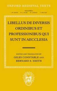 Libellus de Diversis Ordinibus et Professionibus qui Sunt in Aecclesia (Oxford Medieval Texts)