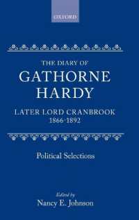 The Diary of Gathorne Hardy, later Lord Cranbrook, 1866-1892 : Political Selections