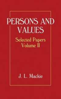 Selected Papers: Volume II: Persons and Values (Selected Papers)