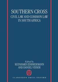 Southern Cross : Civil Law and Common Law in South Africa