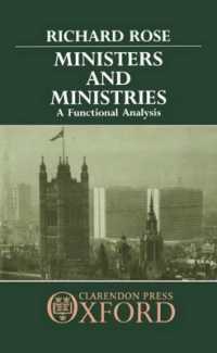 Ministers and Ministries : A Functional Analysis