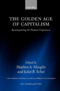 The Golden Age of Capitalism : Reinterpreting the Postwar Experience (Wider Studies in Development Economics)