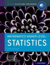 Mathematics Higher Level Statistics : Course Companion (Oxford Ib Diploma Programme)
