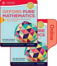 Mathematics for Cambridge International as and a Level Pure Mathematics 1 (Cie a Level) （PCK PAP/PS）