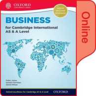 Business for Cambridge International as & a Level : Online Book (Cie a Level) （PSC STU）