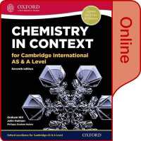 Chemistry in Context for Cambridge International as & a Level Online Student Book