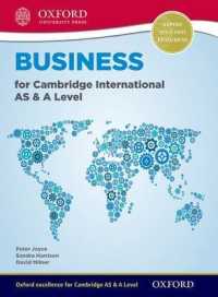 Business for Cambridge International as & a Level (Cie a Level) （Student）