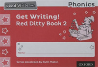 Read Write Inc. Phonics: Get Writing! Red Ditty Book 2 Pack of 10 (Read Write Inc. Phonics)