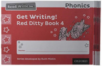 Read Write Inc. Phonics: Get Writing! Red Ditty Book 4 Pack of 10 (Read Write Inc. Phonics)