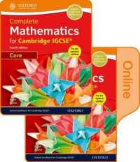 Complete Mathematics for Cambridge Igcserg + Online Student Book Core (Cie Igcse Complete) （4 PCK PAP/）