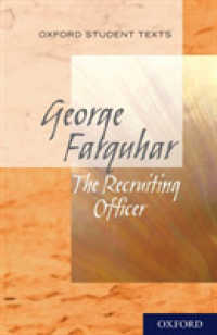 Oxford Student Texts: the Recruiting Officer (Oxford Student Texts) -- Paperback / softback