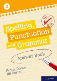 Get It Right: KS3; 11-14: Spelling, Punctuation and Grammar Answer Book 2 (Get It Right)