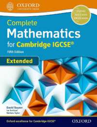 Complete Mathematics for Cambridge IGCSE® Student Book (Extended) （5TH）