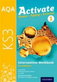 Aqa Activate for Ks3: Intervention Workbook 1 (Foundation) (Aqa Activate for Ks3) -- Paperback / softback