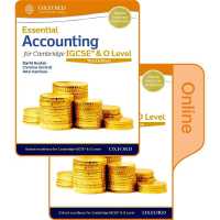 Essential Accounting for Cambridge IGCSE & O Level : Print & Online Student Book Pack （3RD）